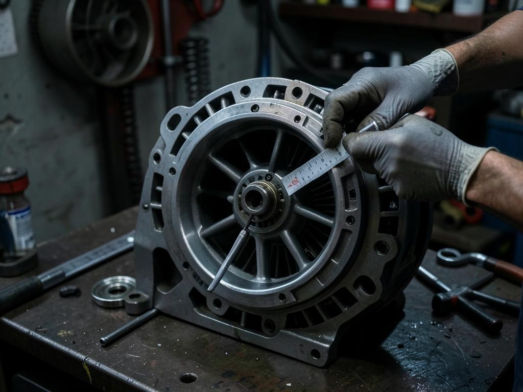 Compressor stage build